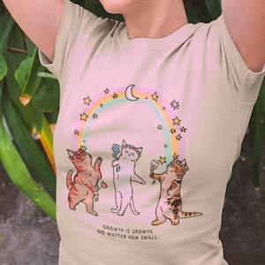 Growth is Growth, No Matter How Small Moonrise Menagerie Short-Sleeve Unisex T-Shirt image 1