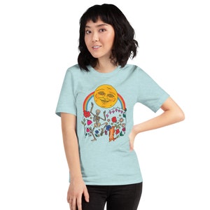 Dancing a Jig Under the Moon Moonrise Menagerie Short-Sleeve Unisex T-Shirt image 8