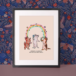 Growth is Growth. No Matter How Small - Moonrise Menagerie - Print