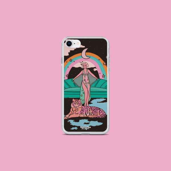 Cosmic Wonder Moonrise Menagerie iPhone Case