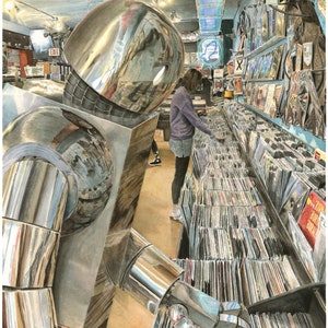 Browsing (giclée art print)