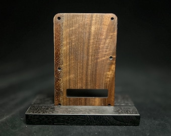 Fender Stratocaster Tremelo cover, Strat back plate, wood pickguard, vintage guitar Les Paul pickguard