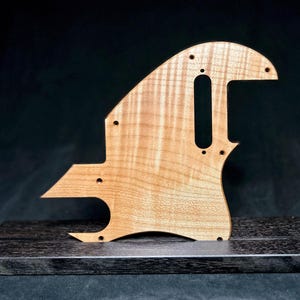 Telecaster F hole Hybrid Pickguard, Wood guitar pick guard