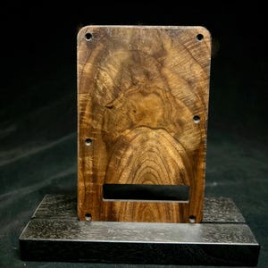 Fender Stratocaster Tremelo cover, Strat back plate, wood pickguard, vintage guitar Les Paul pickguard