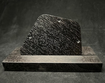 Coperchio della piastra di controllo Firebird in noce nero fatto a mano, battipenna in legno