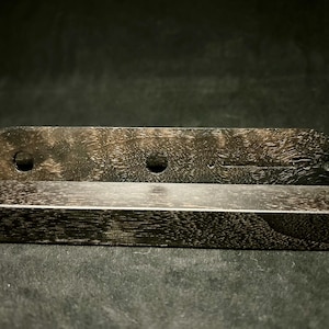 Telecaster Control Plate, Vintage Gitarren Pickguard aus schwarzem Holz
