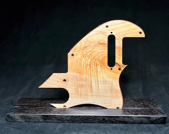 Telecaster F hole Hybrid Pickguard, Wood guitar pick guard