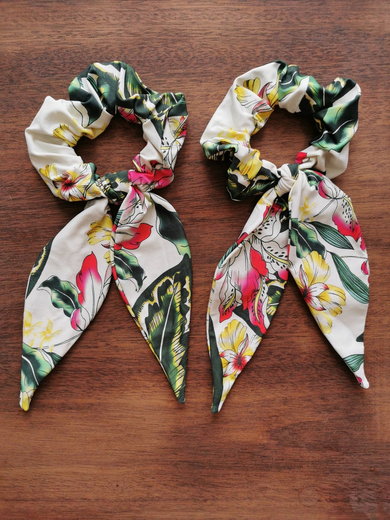 Faire un foulard sur chouchou