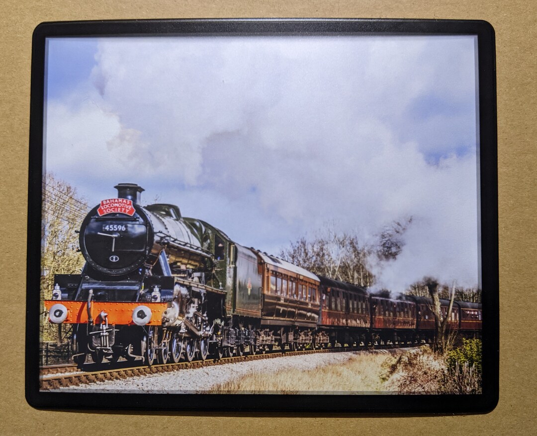 Steam Train Mouse Mat 45596 Bahamas Keighley and Worth Etsy