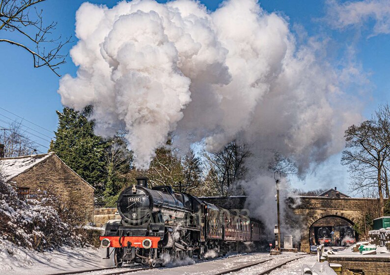 Railway Calendar 2024 Includes Steam Trains and Diesel