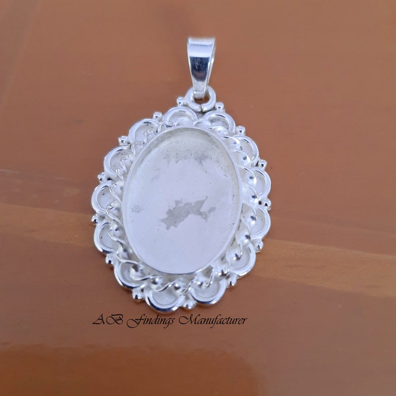 Keepsake Breast Milk Resin 925 Sterling Silver OVAL Stone Etsy