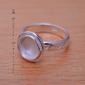 Handgemachte Sterling Silber Runde Ring Fassung: DIY Resin Cabochon Schmuck