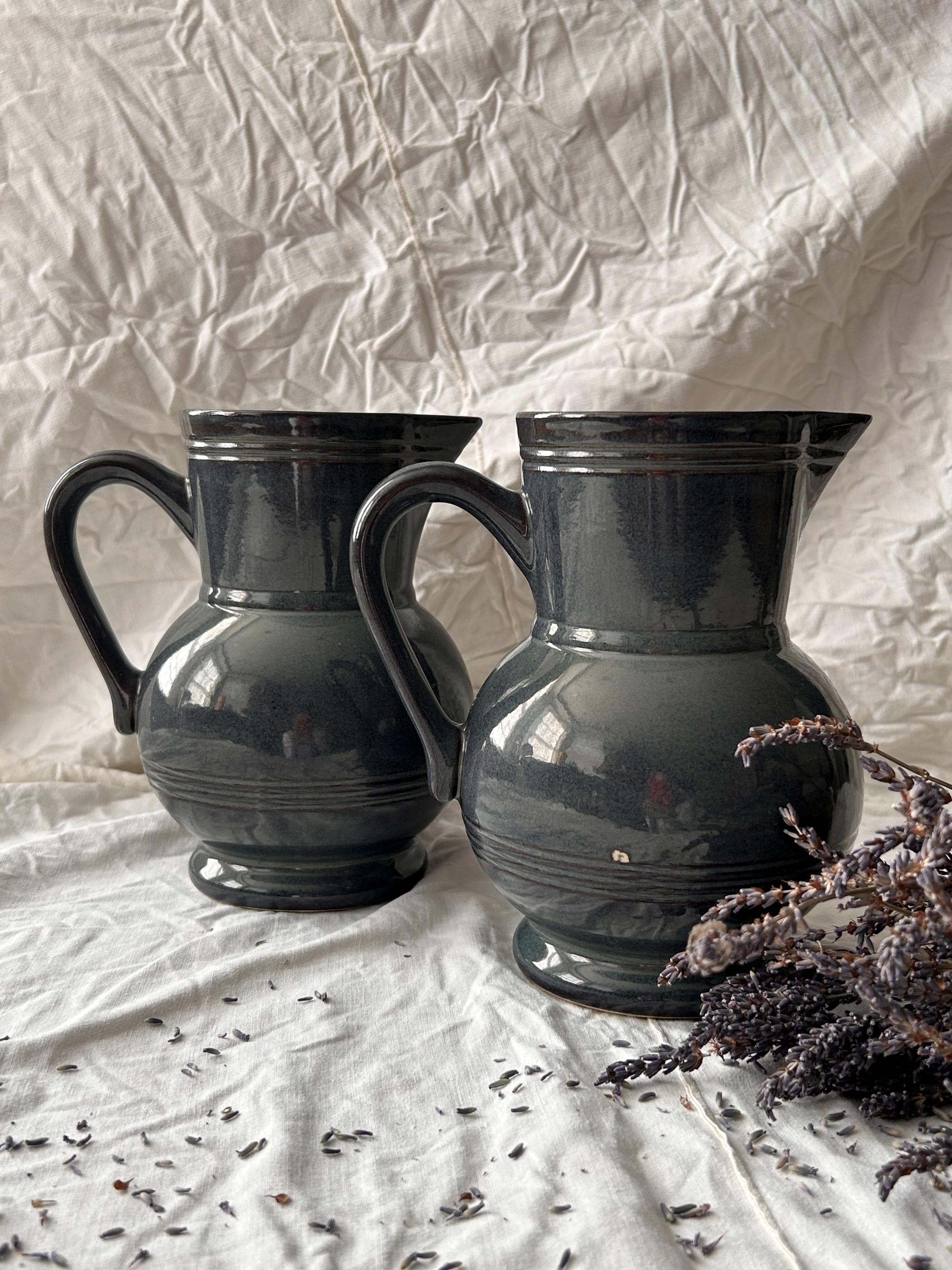 Emile Henry Pitcher French - Etsy