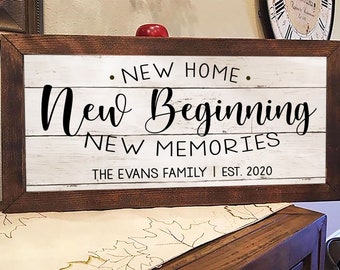 BPWU-0702 WELCOME HOME OF HURST Family Name Shield Chic Sign Home Decor Gift