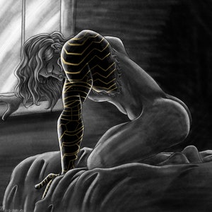 Bucky Barnes Digital print