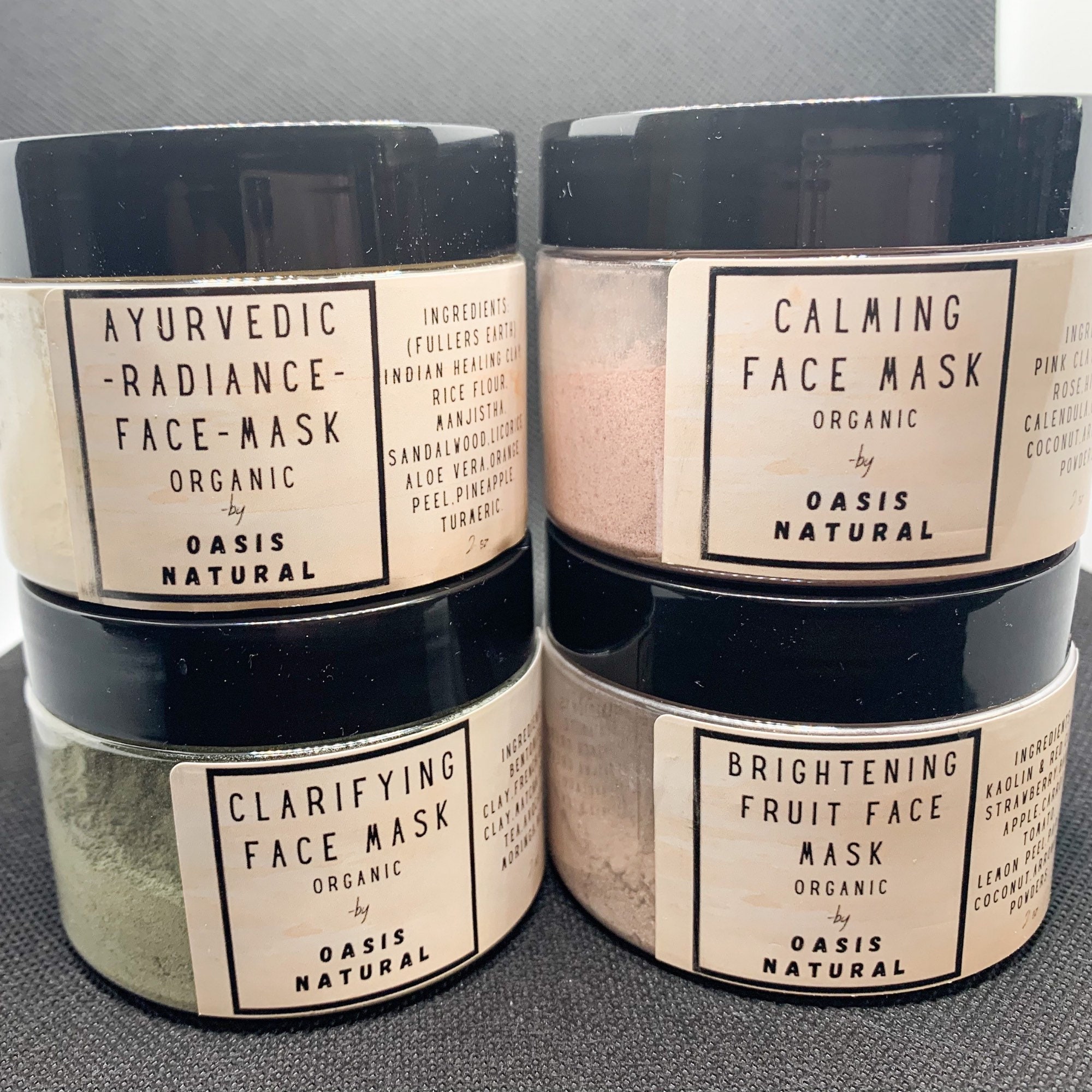 Facial Mask Gift Kit Spa Gift Set Face Mask Powder Powdered Etsy