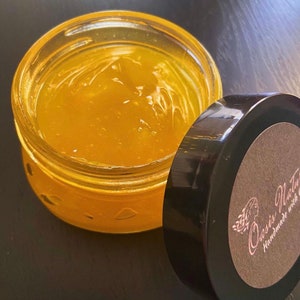 Papaya Pineapple Exfoliating Mask, Brightening Mask, Fruit Enzyme, Gel Glow Mask, Gentle Tropical Fruit, Rejuvenating Mask, soothing mask.