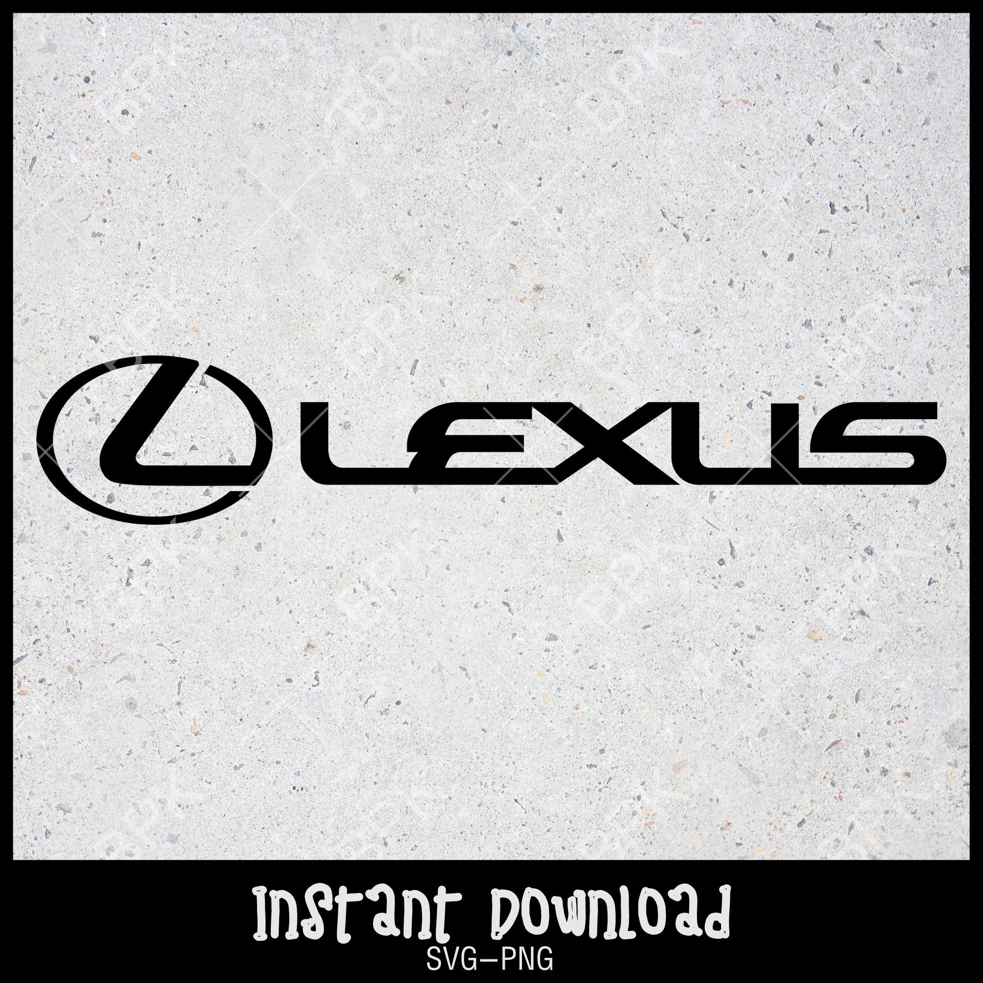 LEXUS Logo svg Auto Symbol Auto MarkenlogoInstant Download - Etsy.de