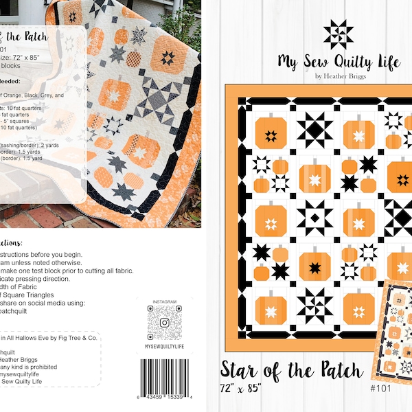 Star of the Patch PDF Quilt Pattern