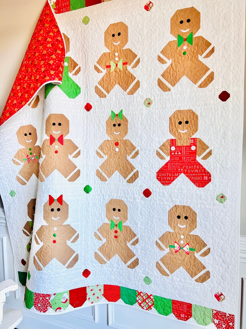 Ginger & Jolly Quilt PDF Pattern Etsy