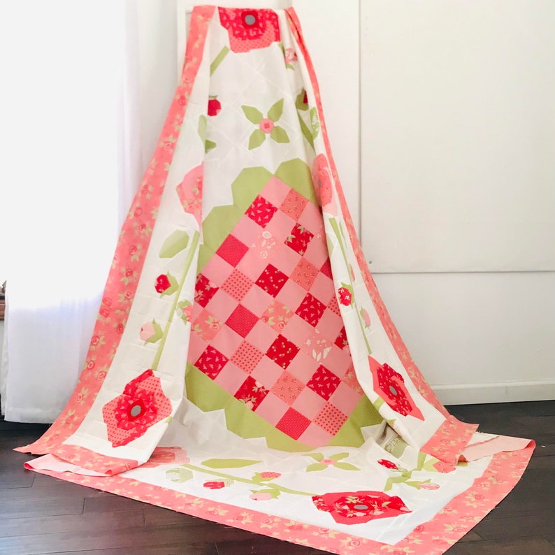 Rosewood Quilt PDF Pattern Etsy