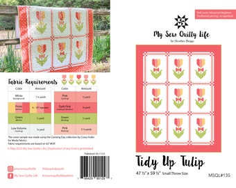 Tidy Up Tulip - PDF Pattern