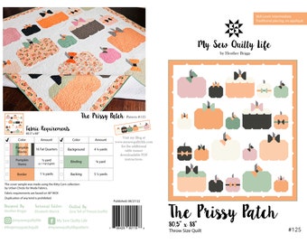 The Prissy Patch PDF Quilt Pattern