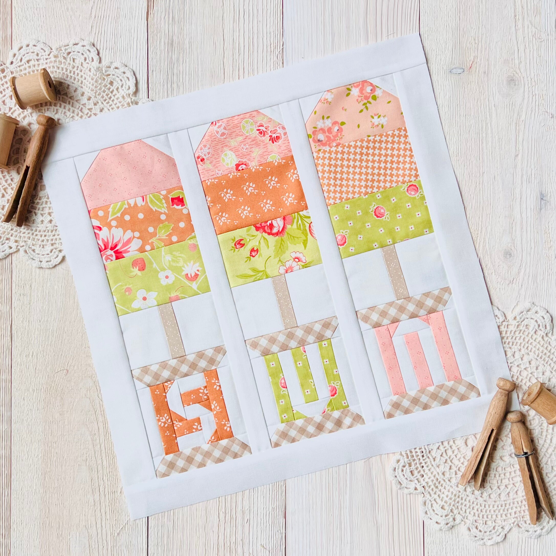 Sew Yummy Quilt Block PDF Pattern - July 2023 - Etsy