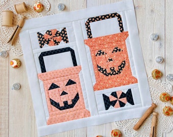 Sew Spooky Quilt Block PDF Pattern