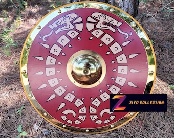 Raveler Shield Legend of Zelda Breath of the Wild Tears Kingdom Wooden Link Hylian