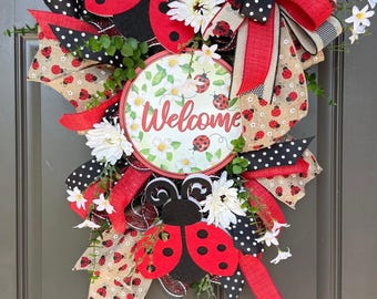 Ladybug swag ladybug door decor designed live on TikTok