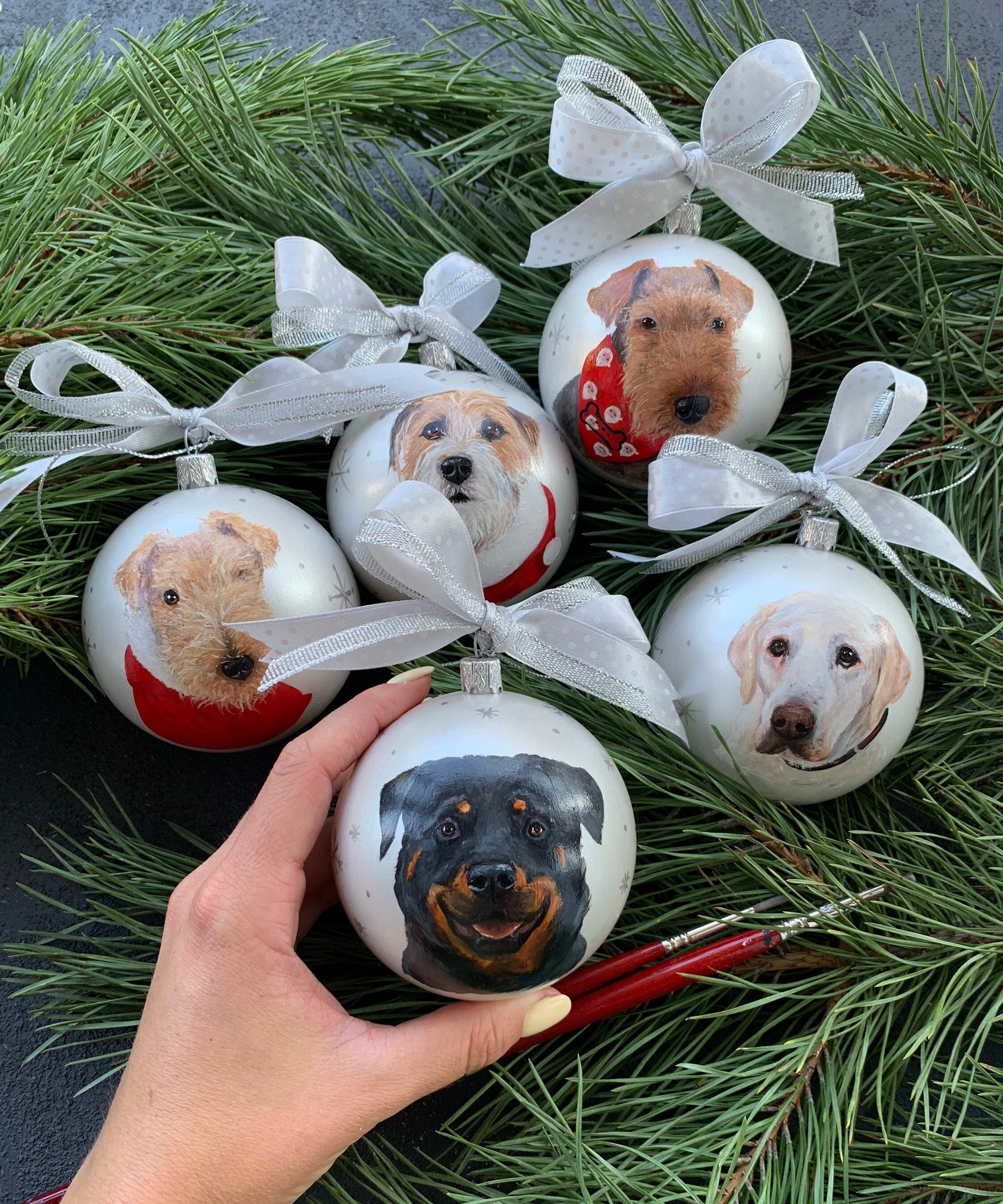 Custom Pet Ornament  Shop • Monet & Chardonnay