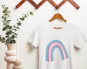 Transgender Kleidung für Pride - Trans Pride Shirt - Trans FTM MTF - Kurzärmeliges Unisex T-Shirt