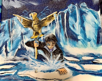The Son of Neptune (Original Acrylic Painting)
