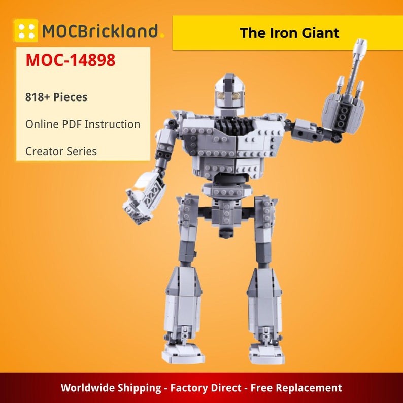 MOC14898 The Iron Giant I Am Not a Gun Creator Series Etsy