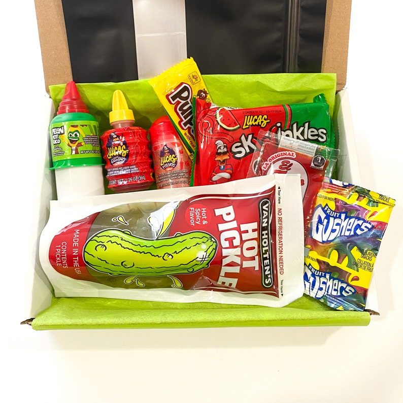 Deluxe HOT/SPICY Chamoy Pickle Kit . KIY Pickle Enchilado. Etsy Ireland