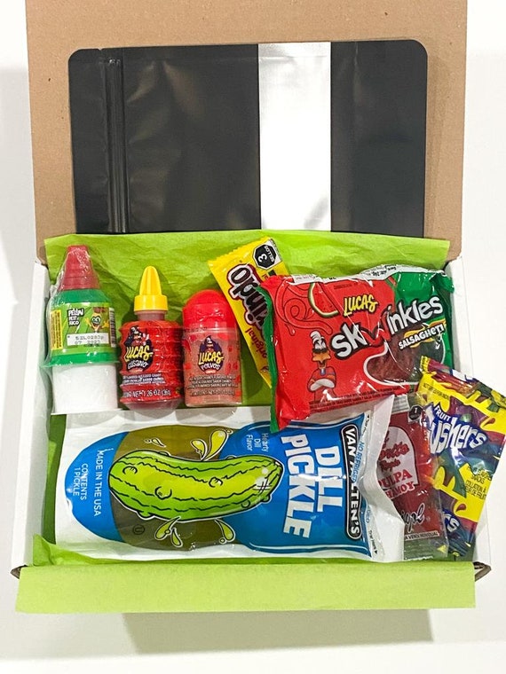 Deluxe Chamoy Pickle Kit . KIY Pickle Enchilado. Mexican Candy Etsy