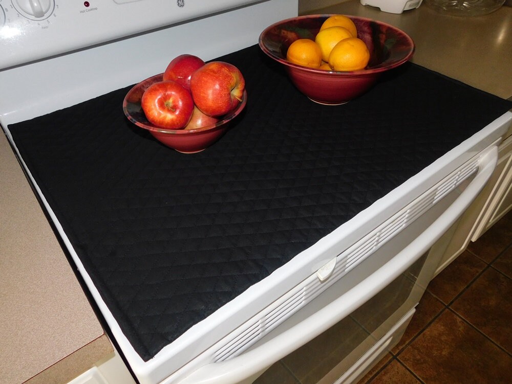 Glass Top Stove Cover and Protector Quilted Material Etsy Australia