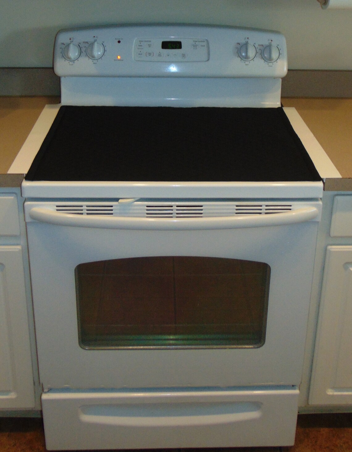 Glass Top Stove Cover and Protector Quilted / Canvas Material Etsy