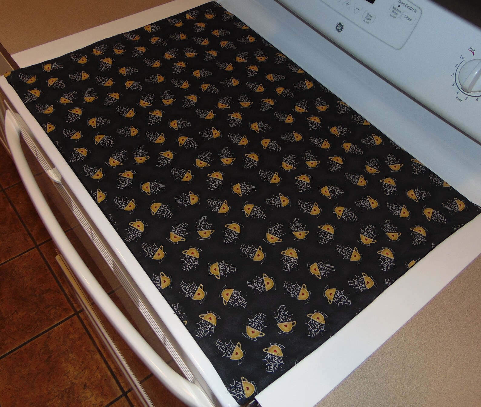 Glass Top Stove Cover and Protector Quilted / Canvas Material Etsy UK