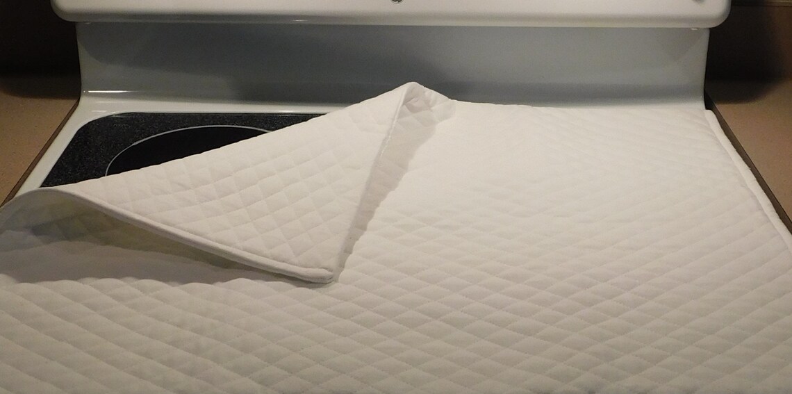Quilted Glass Stove Top Cover and Protector for Electric Stove Etsy