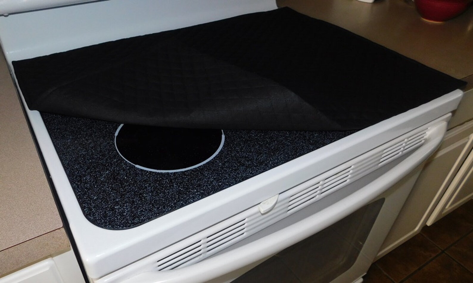 Glass Top Stove Cover and Protector Quilted Material Etsy Australia