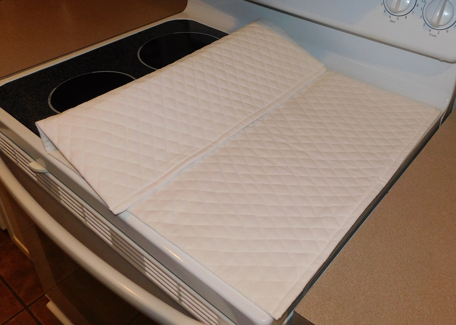 Quilted Glass Stove Top Cover and Protector for Electric Etsy