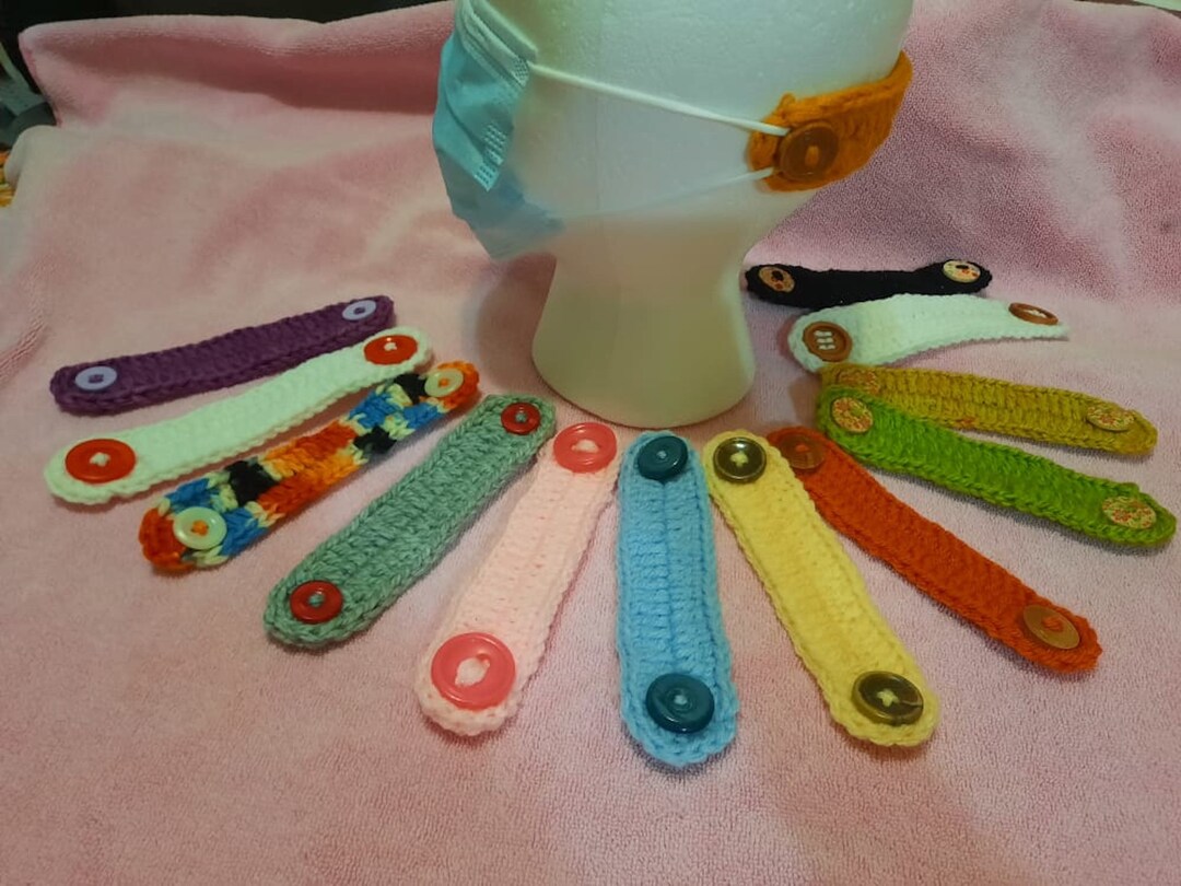 Ribbon Ear Loop Extender for Face Masks Ear Savers Etsy
