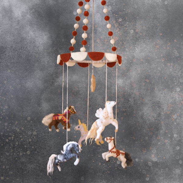 Felt Baby Mobile Etsy
