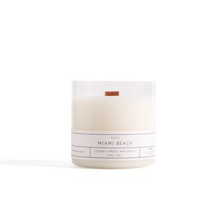 Los Angeles | 8oz Coconut Wax Wooden Wick Candle