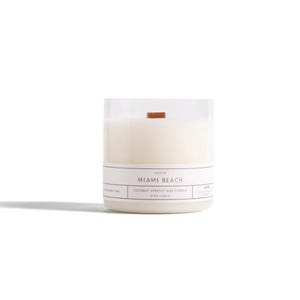 Hawaiian Islands | 8oz Coconut Wax Wooden Wick Candle