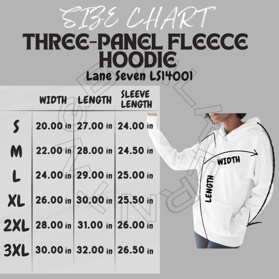 Hoodie Size Chart I Lane Seven LS14001 Size Chart I Size Chart | Three Panel Fleece Hoodie Size Chart I Lane Seven LS14001 Hoodie Guide Hoodie Size Chart I Lane Seven LS14001 Size Chart I Size Chart | Three Panel Fleece Hoodie Size Chart I Lane Seven LS14001 Hoodie Guide