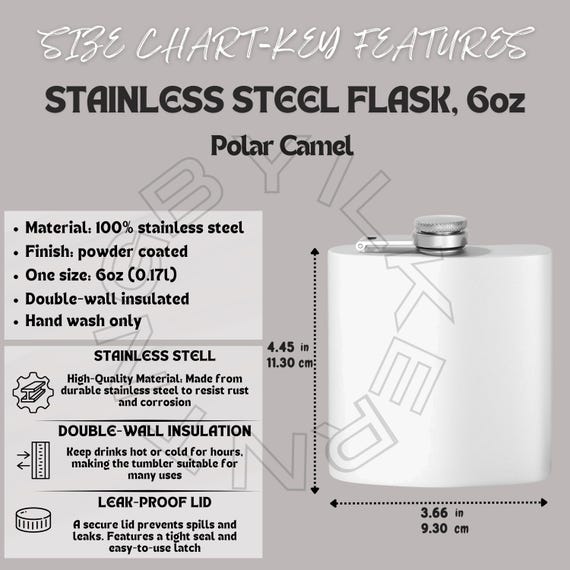8oz Ribs - Stainless Steel Flask 8oz Ribs - Stainless Steel Flask