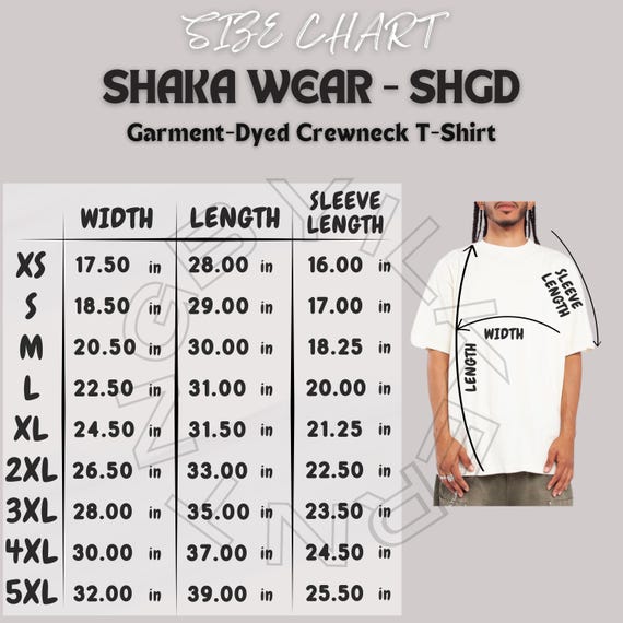 トップス 24ss awasa graphcheck shirt size2 Shaka Wear SHASS Adult 6 oz., Active Short-Sleeve Crewneck T